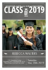 Congrats to The Graduate - Graduation Party Invitation